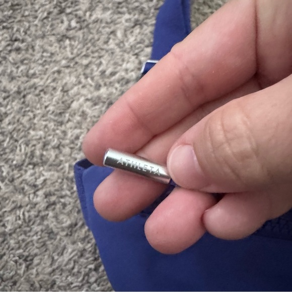 Athleta Kenetic waist pack belt bag blue - Picture 4 of 8